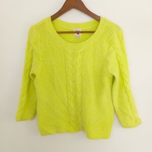 Yumi Knitwear Scoop Neck Sweater Size 6/8
